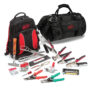 HVAC Tool Kit with 16 Pieces, showing everything included