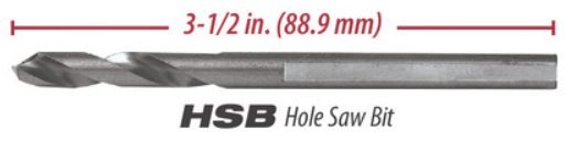 HSB Hole Saw Bit. A durable and efficient hole saw bit for clean and precise cutting through various materials.