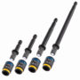 Four different sizes of Malco slimmer size C-Rhex Drivers with a 5/16