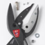 Malco's Black MC12A Snip with replacement blade and screws