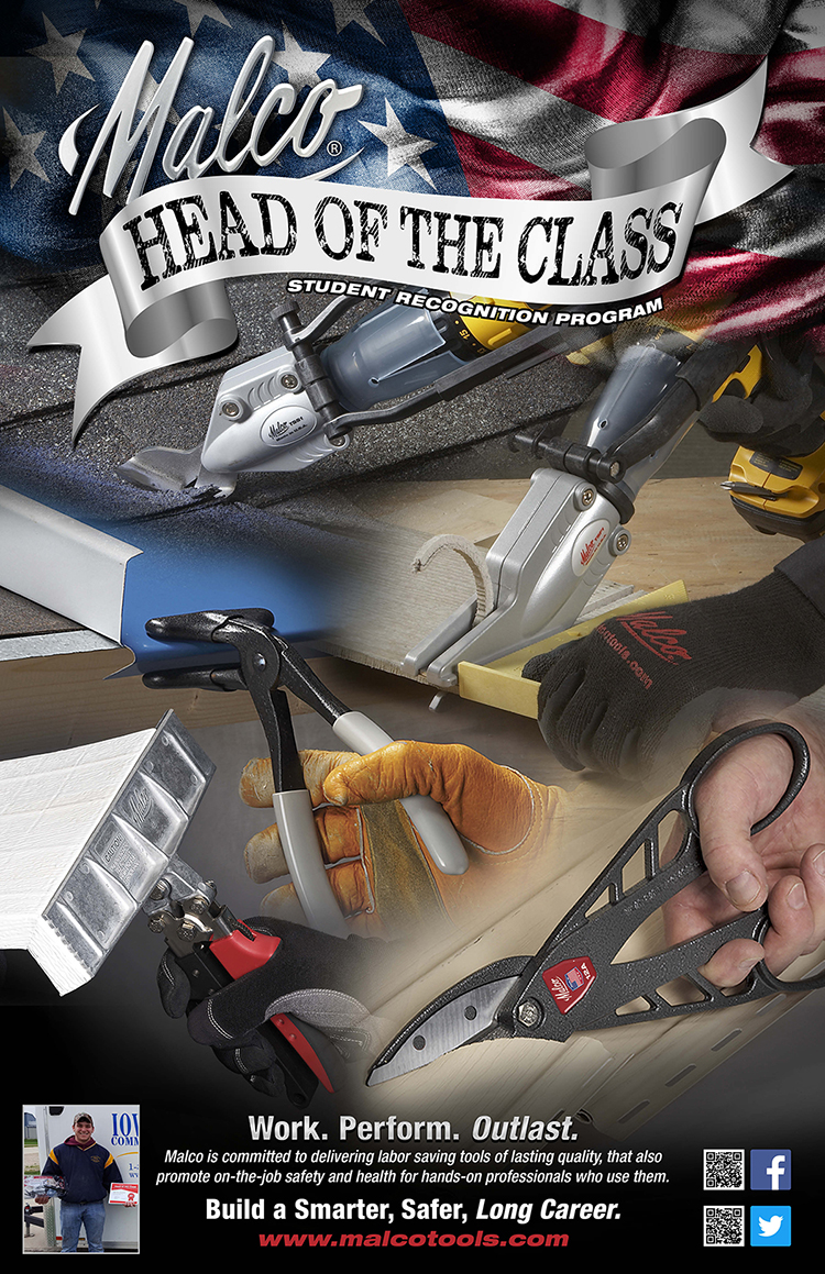 Poster for Malco Head of the Class showing Construction Tools