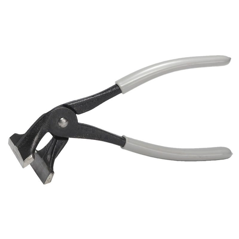 sertisseuse à main pour tôle à mâchoires droites outils pour conduits Pince à sertir pince à plier les tôles outil de pliage à la main （6 pouces） cintreuse multifonctionnelle en métal droite 